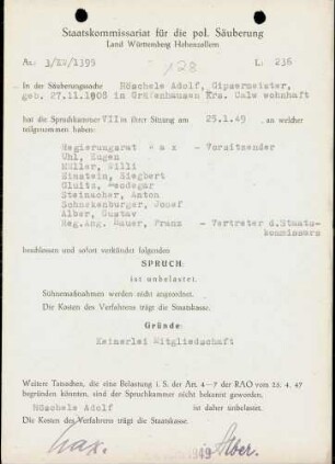 Höschele, Adolf