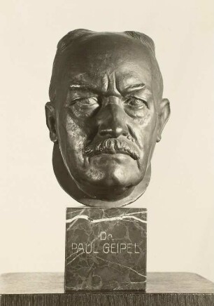 Bildnisbüste Prof. Dr. Paul Geipel (Arzt)