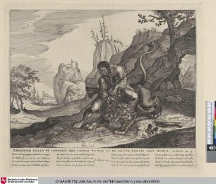 [Samson bezwingt den Löwen]
