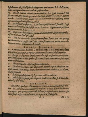 Theses Ethicae.