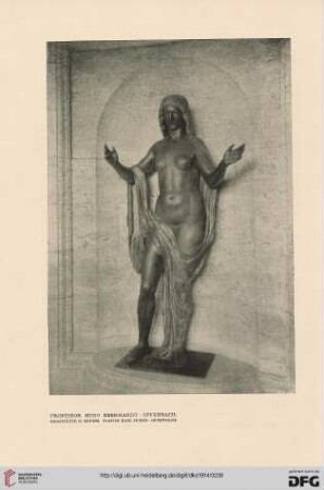 Ein Grabmal von Professor Hugo Eberhardt
