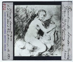 Rembrandt, Diana (Zeichnung, Benesch 21) (London BM 1895,0915.1266)