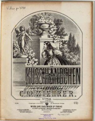 Kusshändchen : Polka-Mazurka ; für d. Pianoforte ; op. 25