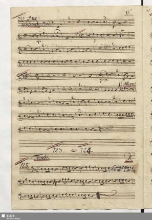 722. Aria: Sposa facciam tre patti / Naumman, J.G.