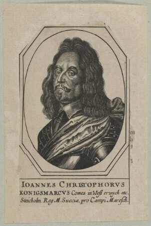 Bildnis des Johann Christoph von Königsmarck