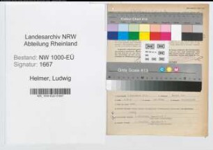 Entnazifizierung Ludwig Helmer, geb. 04.09.1913 (Steuerinspektor)