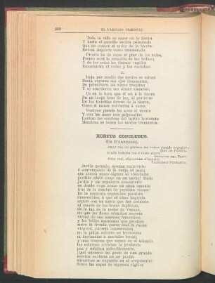 Hortus conclusus. : (De D'Annunzio).