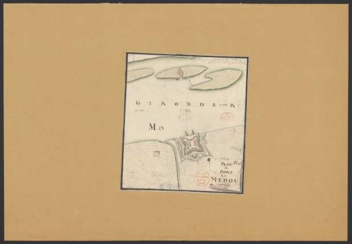Plan du Fort de Medoc