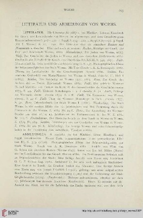 Litteratur und Abbildungen