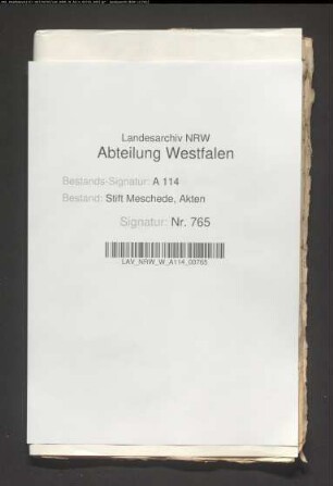 Rechnungen über die Propstei-Einnahmen 1697. 1699. 1700. 1704