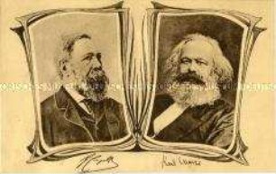 Karl Marx und Friedrich Engels