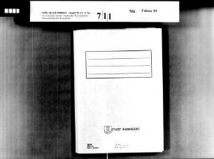 Botenlohnrechnung des Kämmerers Bernardt Kalthoff wegen der Kurhannoverschen und deren Auxiliartruppen (mit Belegen)
