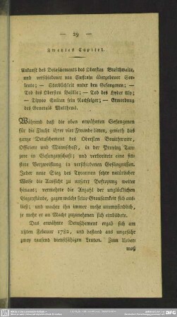 Zweytes Capitel