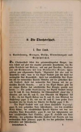 Heimathskunde für die Bewohner des Fürstenthums Schwarzburg-Sondershausen, 2. Geographie der Oberherrschaft