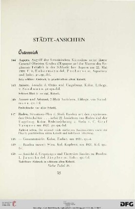 Städte-Ansichten (Nr. 144-301)