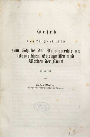 Die Gesetzgebung des Königreichs Bayern seit Maximilian II. : mit Erläuterungen. 1,5, Gesetze privatrechtlichen Inhalts ; Bd. 5