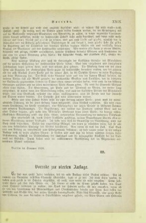 Vorrede zur vierten Auflage