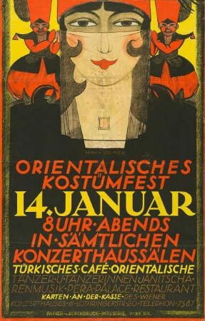 Eine Nacht am Bosporus. Orientalisches Kostümfest in sämtlichen Konzerthaussälen
