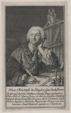 Bildnis des Franc. Christoph de Scheyb a Gauboekelheim