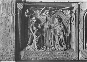 Grabrelief des Robert von Quinghien (gest. 1429)