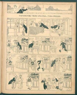 Papamovski tiene una fija... para perder [Cómic]