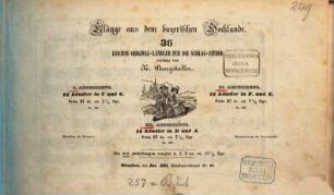 Klänge aus dem bayerischen Hochlande : 36 leichte Original-Ländler für die Schlag-Zither