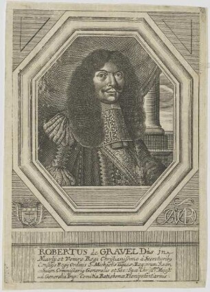 Bildnis des Robertus de Gravel