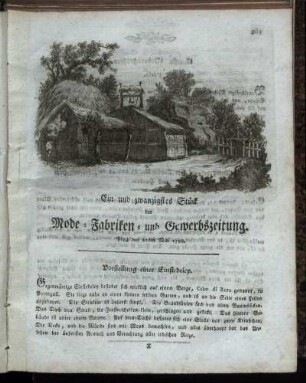 Ein und zwanzigstes Stück. Prag den 21ten Mai 1788.