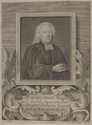 Bildnis des Georg Conrad Rieger