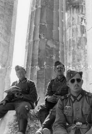 Deutsche Soldaten in Athen
