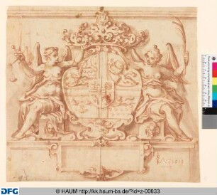Wappen der Elisabeth von Dänemark, Gemahlin des Herzogs Heinrich Julius von Braunschweig-Lüneburg