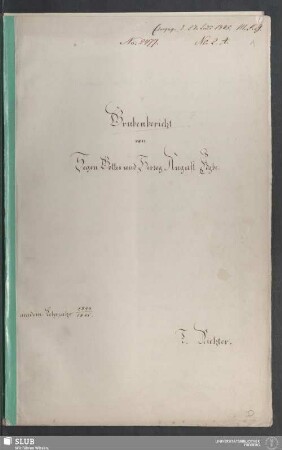 Grubenbericht von Segen Gottes und Herzog August Fdgbe - 18.7129 4.