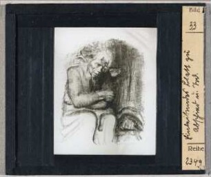 Käthe Kollwitz: Einleitendes Blatt zu Abschied und Tod