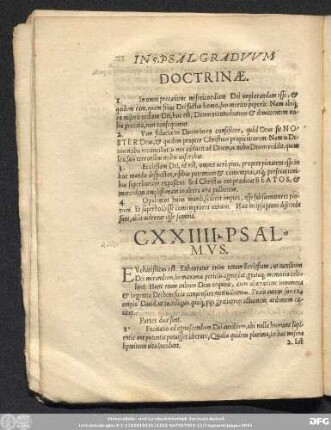 CXXIIII. Psalmus.