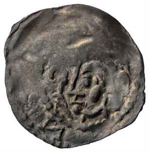 Fundmünze, Denar, 11. Jh. - 12. Jh.