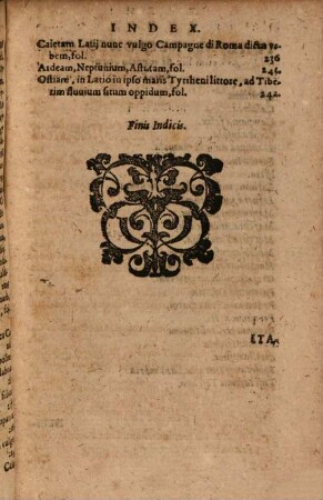 Deliciae Italiae Et Index Viatorius Ab Urbe Roma Ad Omnes In Italia, Aliquas Etiam extra Italiam Civitates & Oppida : ubi simul indicatur quid in eorum singulis rarum visuque dignum sit ...