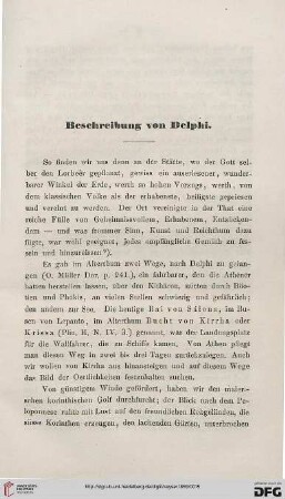 Beschreibung von Delphi