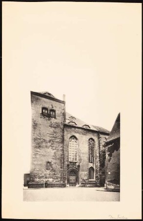 Freiberger Dom: Südseite Fassadenausschnitt