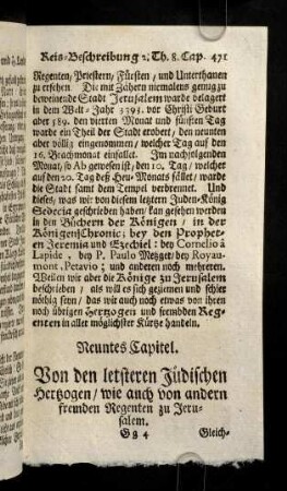 471-490, Neuntes Capitel
