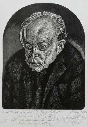 Der Kunsthistoriker Dr. Fritz Löffler