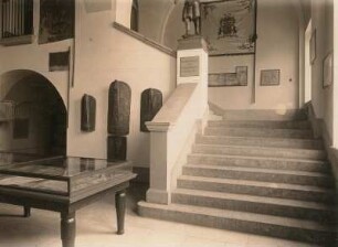 Raum der Stadtgeschichte : Raum der Stadtgeschichte mit Aufgang zum Schumann-Museum