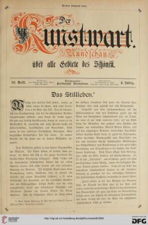 Das Stillleben