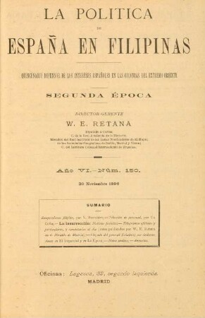 Núm. 150. 30 Noviembre 1896