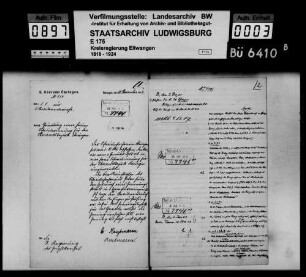 Schneiderinnung für den Oberamtsbezirk Öhringen