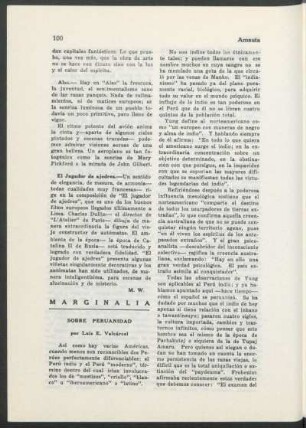 Marginalia