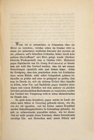 Die Anwendung des salzsauren Pilocarpin bei Diphtheritis und seine Wirkung : Inaug.-Diss.