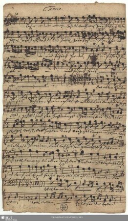 Tenore [solo und coro]