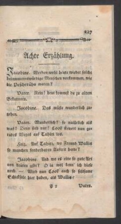 Achte Erzaehlung.
