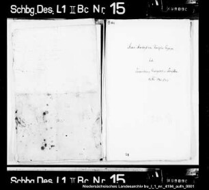 Zusendung theologischer Schriften durch Heinrich Hesehus an Kanzler Johann Gogreve