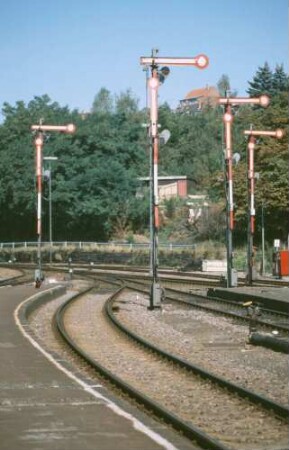 Pirmasens Hbf. Ausfahrsignale